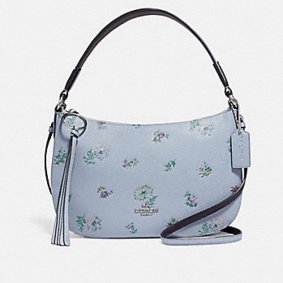 Coach Sutton crossbody with meadow prairie print. - Picture 1 of 12